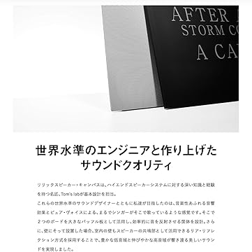 COTODAMA WiFiスピーカー LS2 [Wi-Fi対応] 新品未開封 COTODAMA Lyric Speaker Canvas LS2 コトダマ リリック